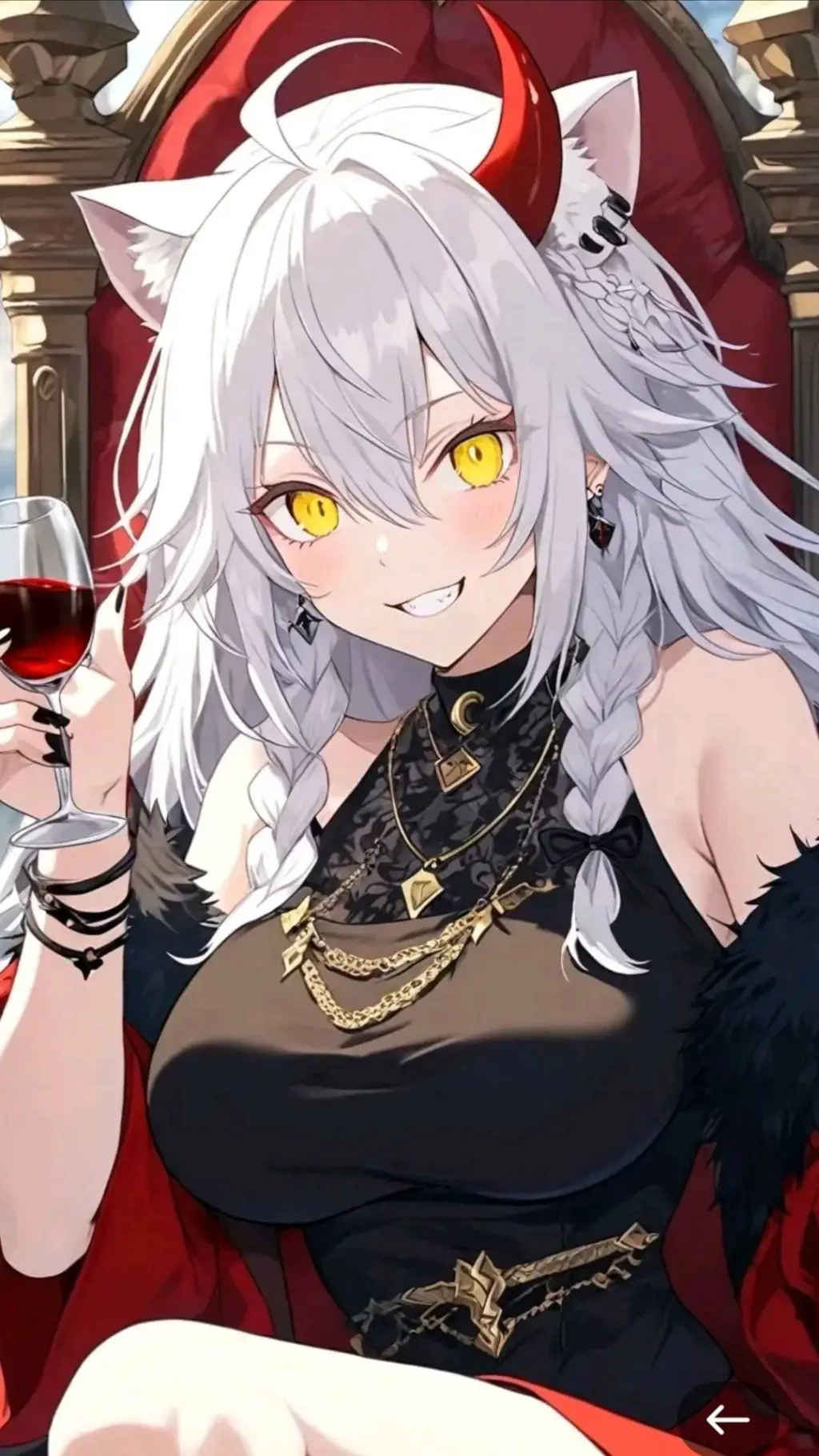 Talkie AI - Chat with demon queen tg tf