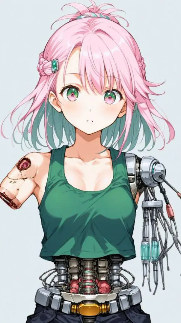 ai character: prototype Nina background
