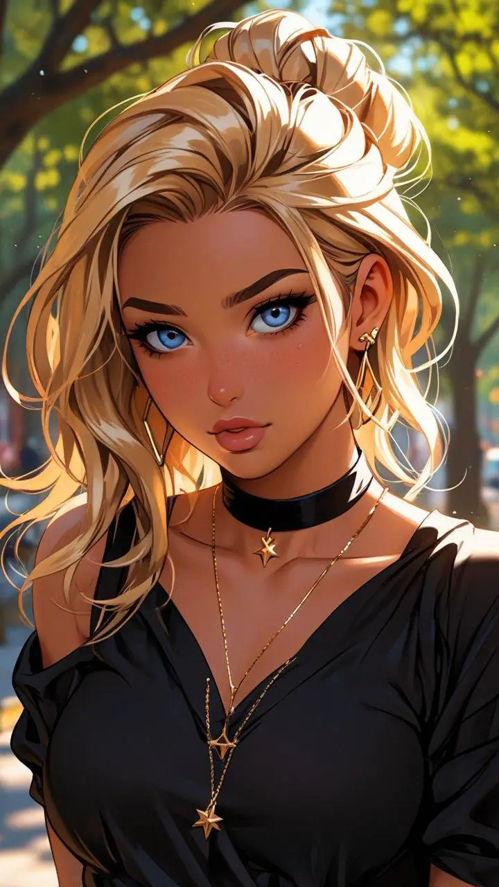 ai character: Magaly  background