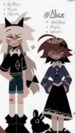 ai character: olice <3 background