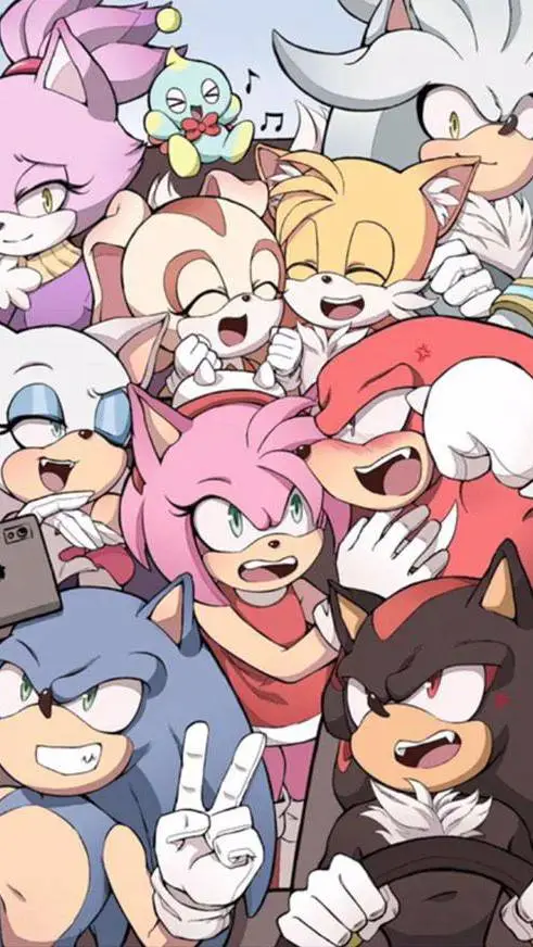 ai character: sonic world  background