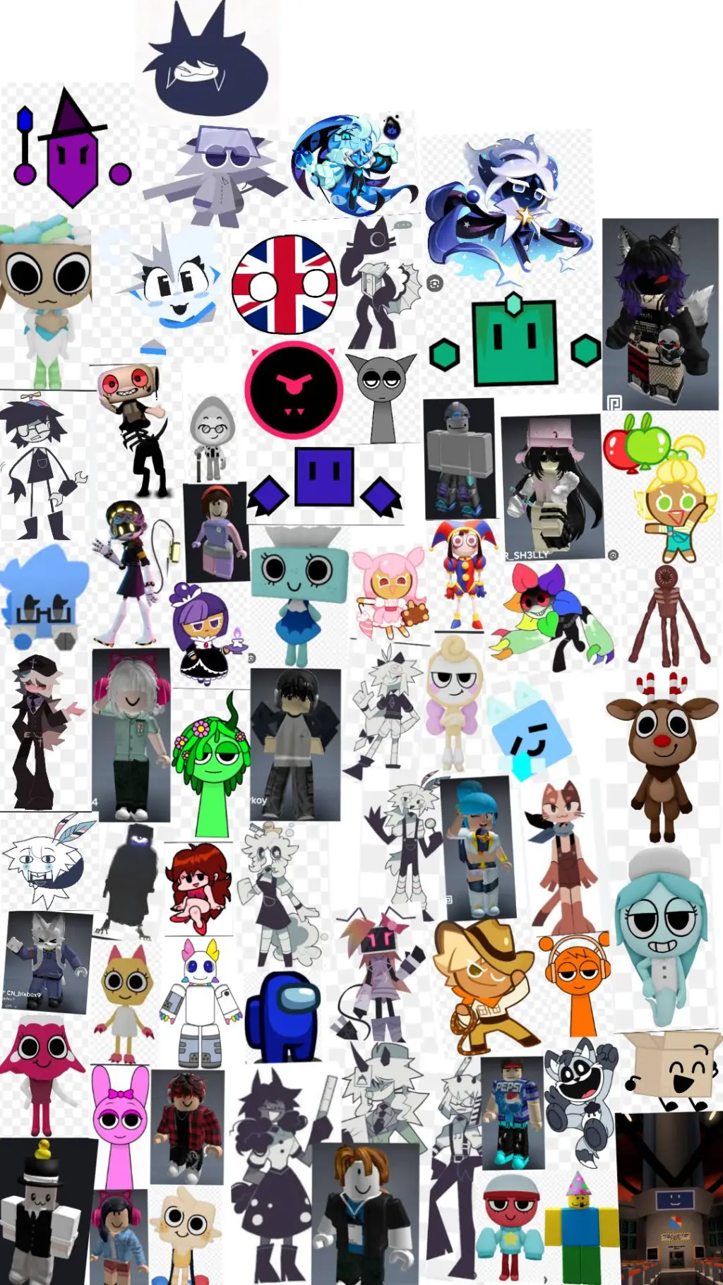 ai character: LUIB Shows background