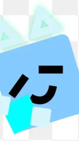 ai character: Cube background