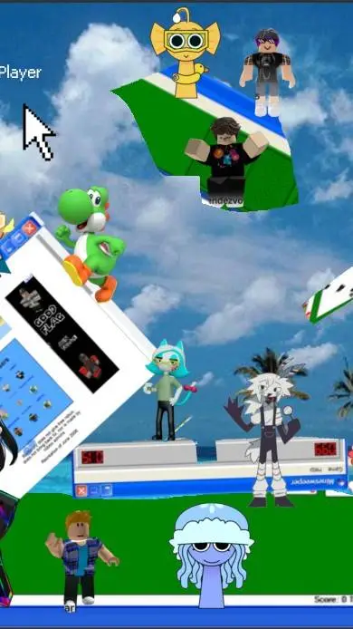 ai character: TheWindowsDestroy background