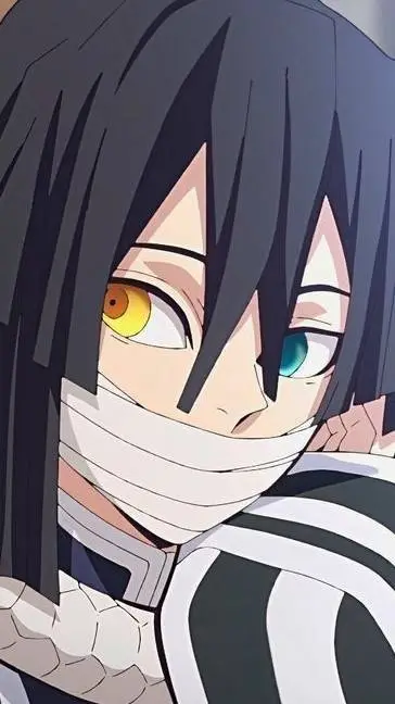 ai character: Iguro Obanai background