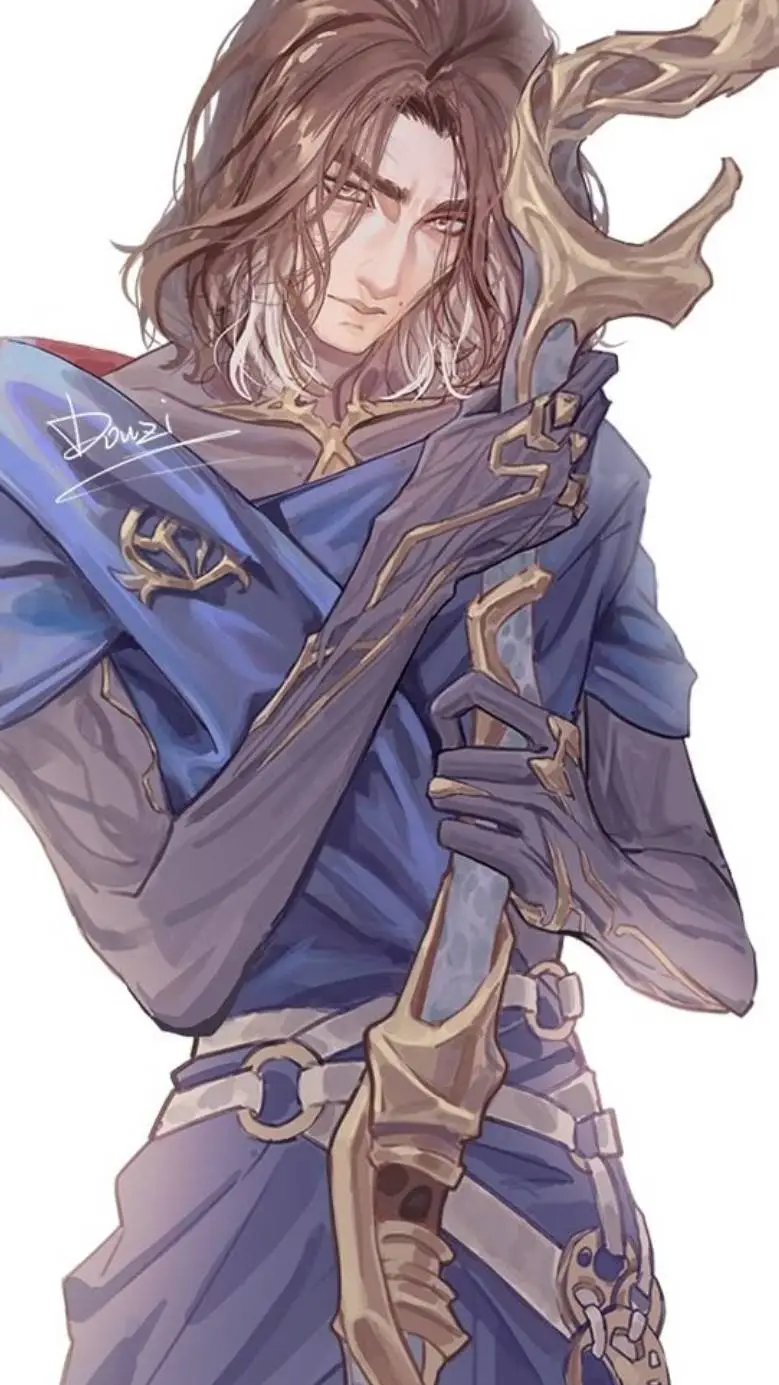 ai character: Jesus Viktor  background