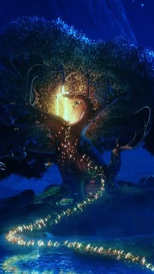 ai character: Pixie Hollow background