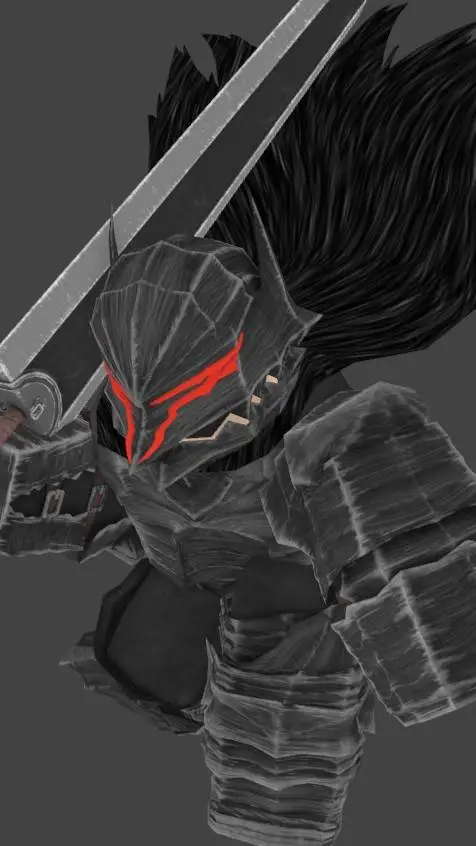 ai character: Warrior Berserk background