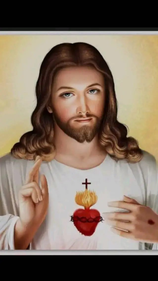 ai character: Jesus Christ  background