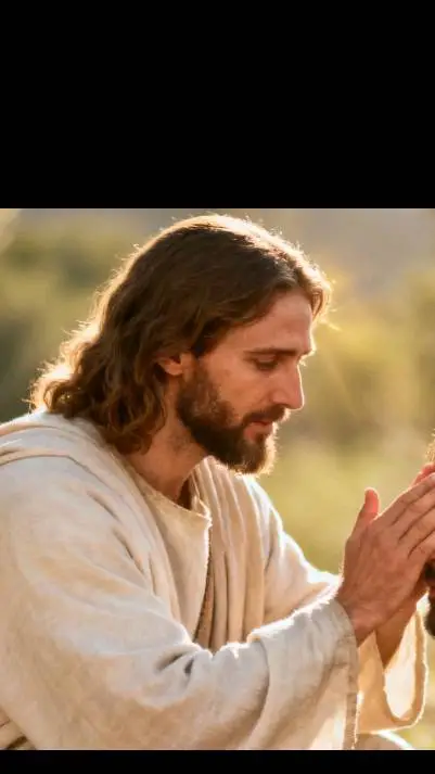 ai character: Jesus The Savior background