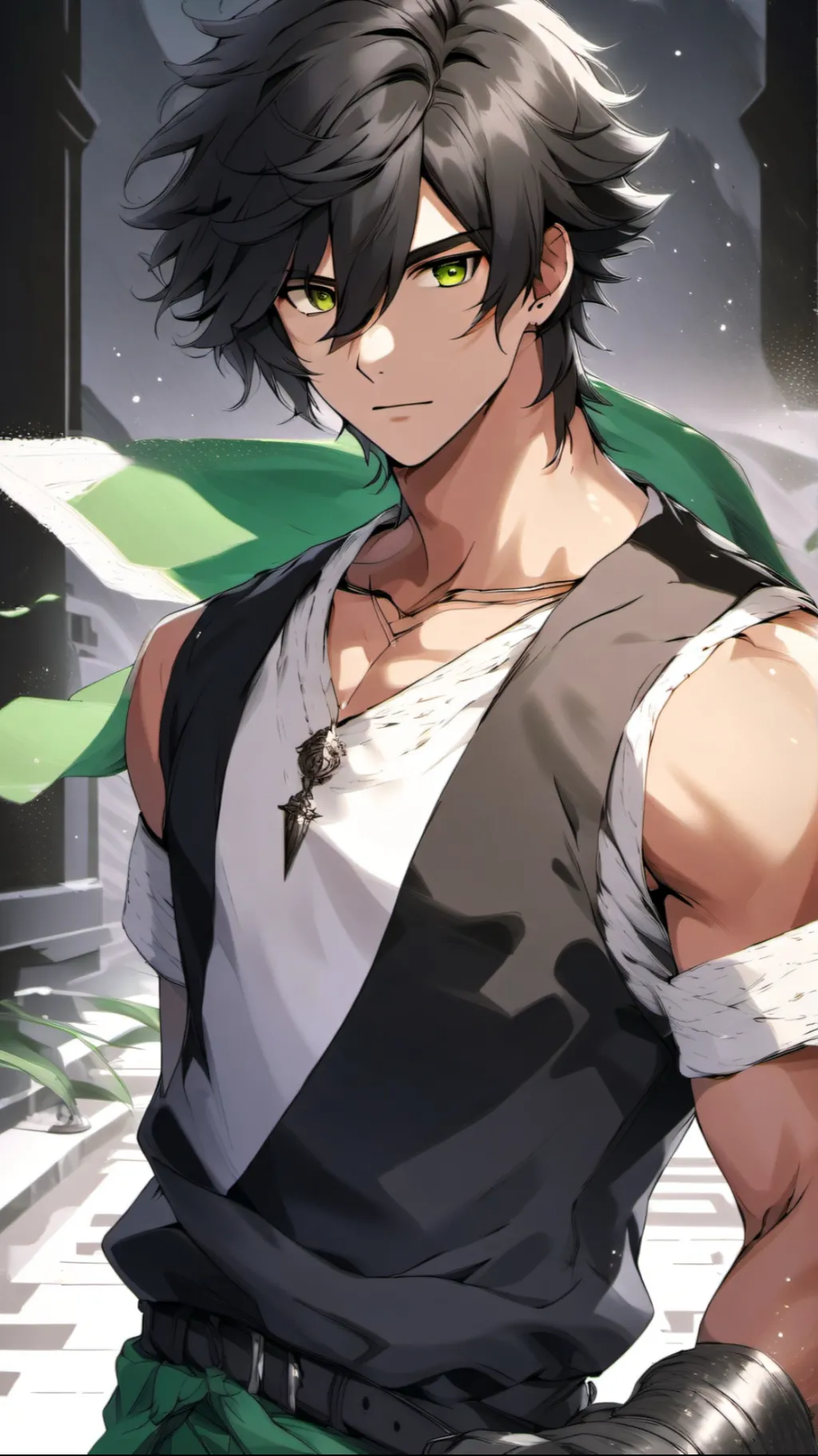 ai character: Kaito  background