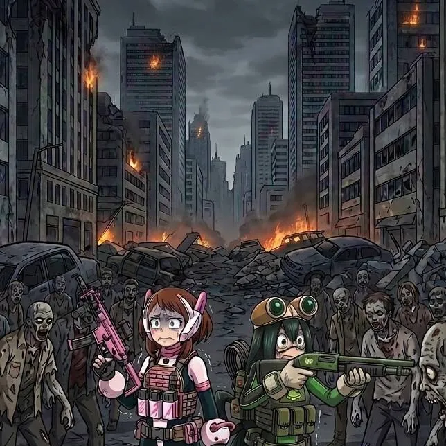 chat with ai character: zombies MHA 