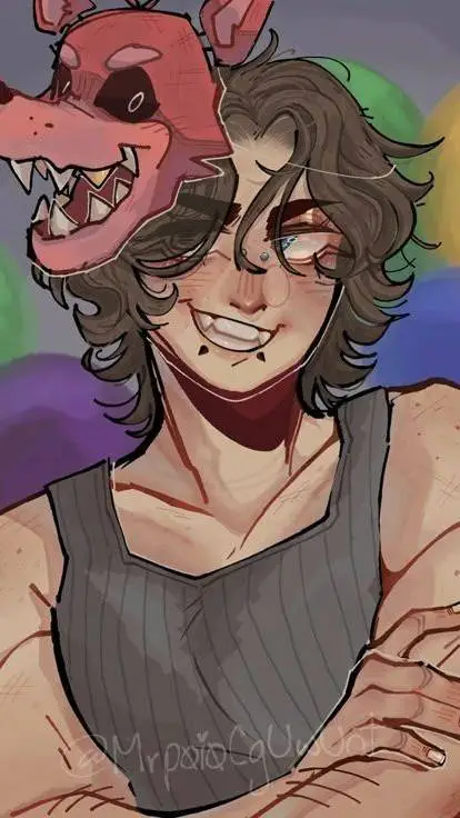 ai character: Michael afton background