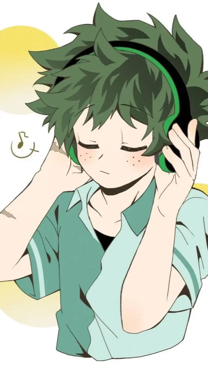 ai character: Izuku Midoriya fr background