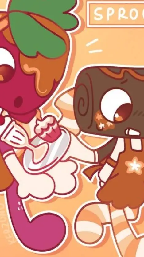 ai character: FruitCake background