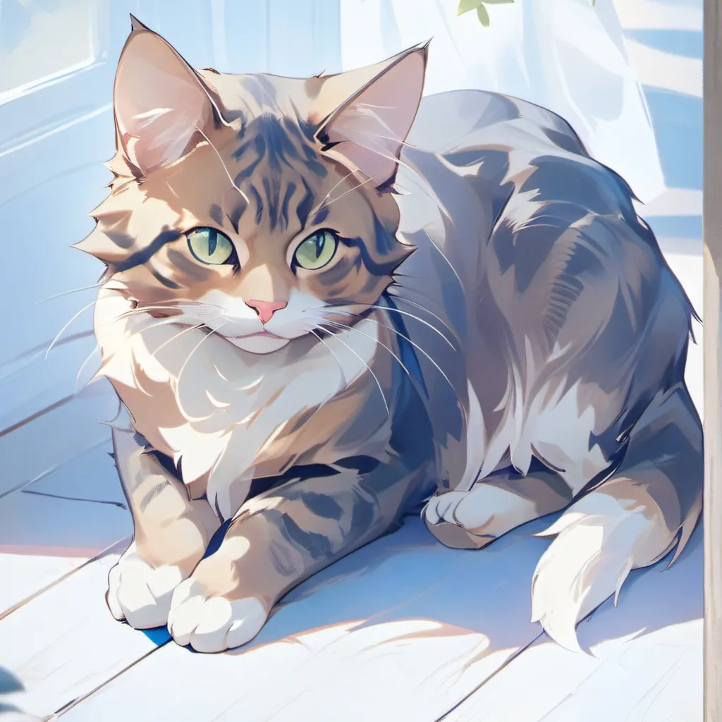 chat with ai character: cat