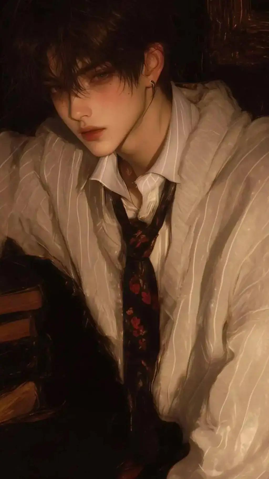 ai character: Adrián  background