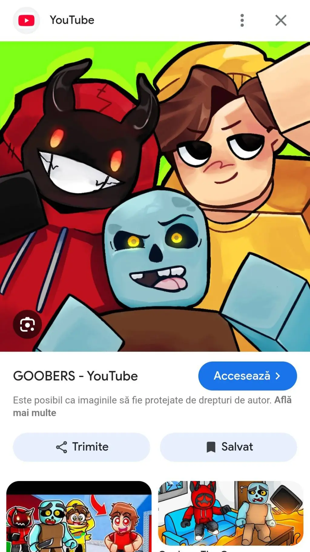 ai character: the goobers! background