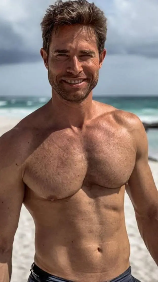 ai character: Sebastián Rulli  background