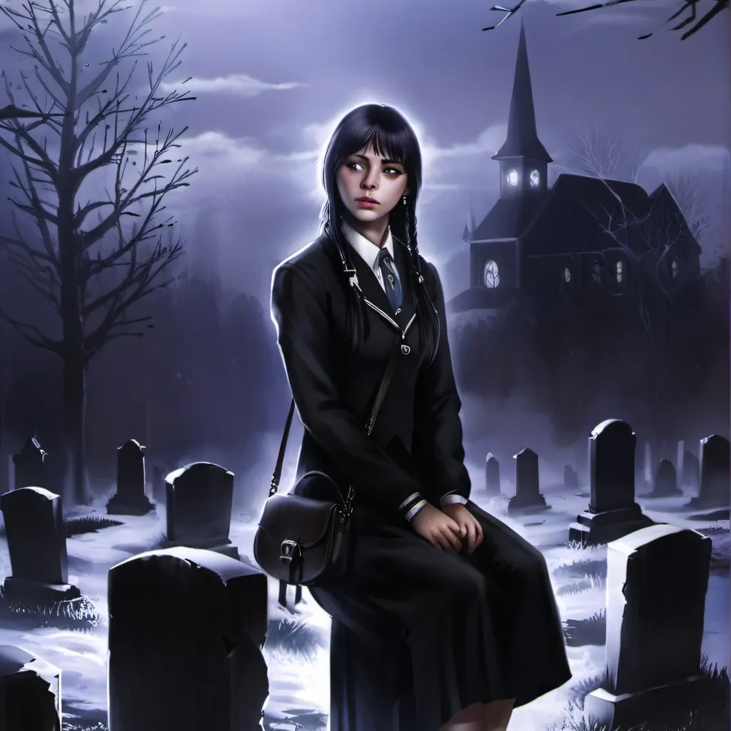 chat with ai character: Wednesday 