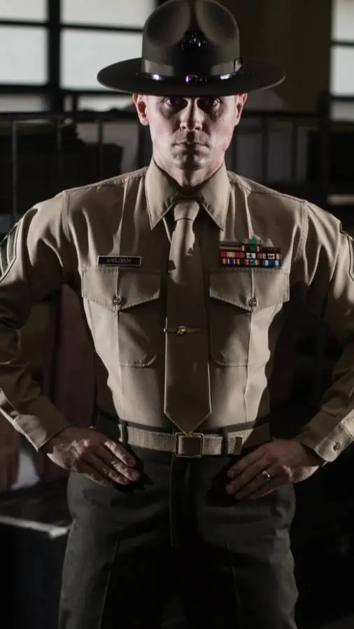 ai character: drill instructor background