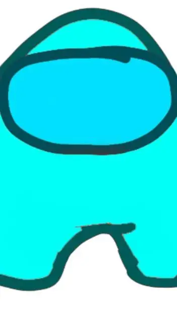 ai character: Among Us Escondite background