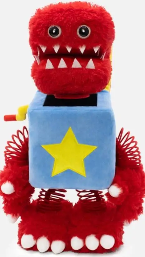 ai character: Boxy Boo peluche background