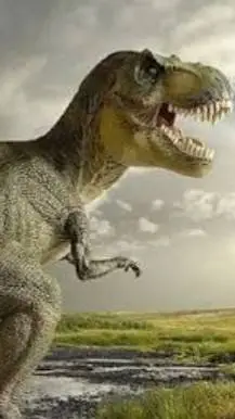ai character: T-rex background
