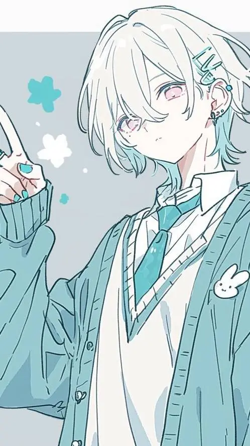 ai character: Ren Aizawa🧊🤍 background