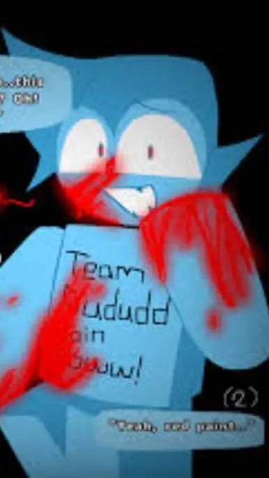 ai character: yandere bluudud?  background
