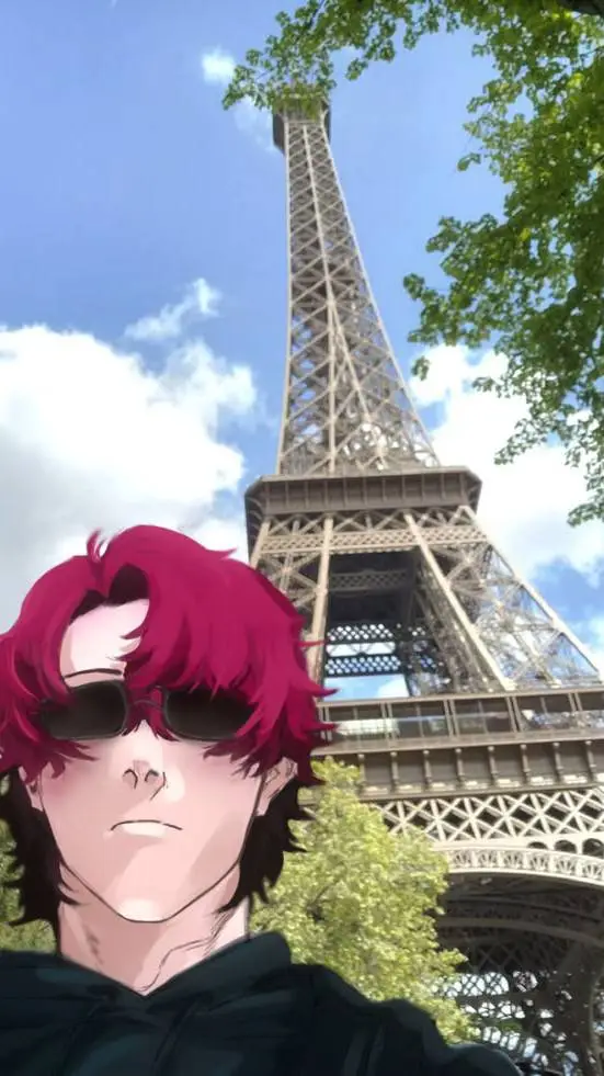 ai character: Hugo de blue lock  background