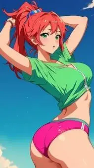 ai character: Anny background