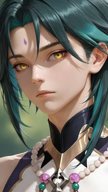 ai character: сяо background