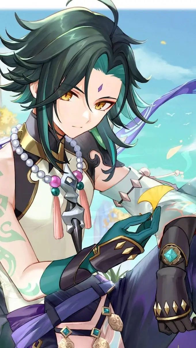 ai character: адепт сяо  background