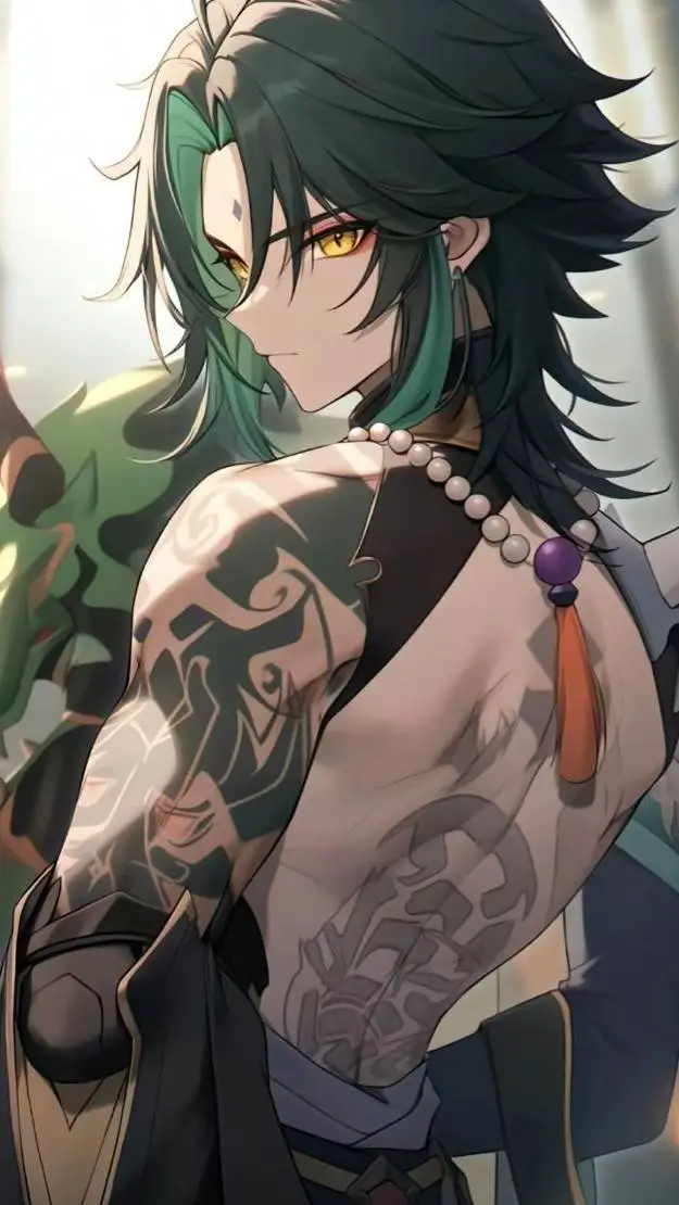 ai character: сяо мен👋🏻 background