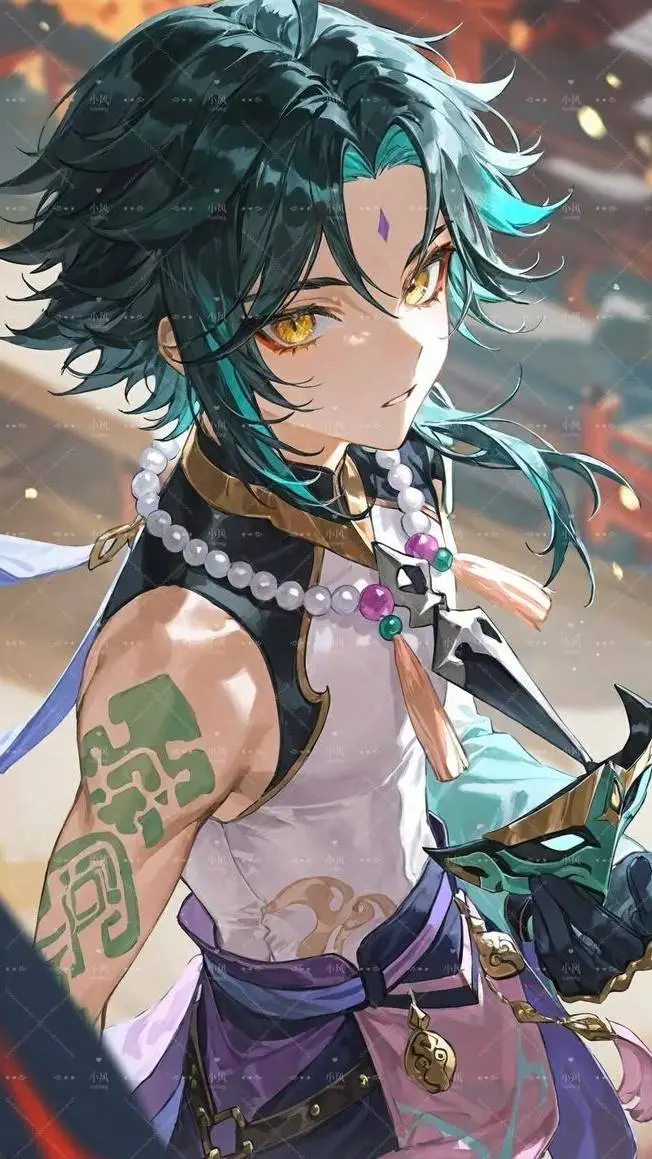 ai character: сяо background