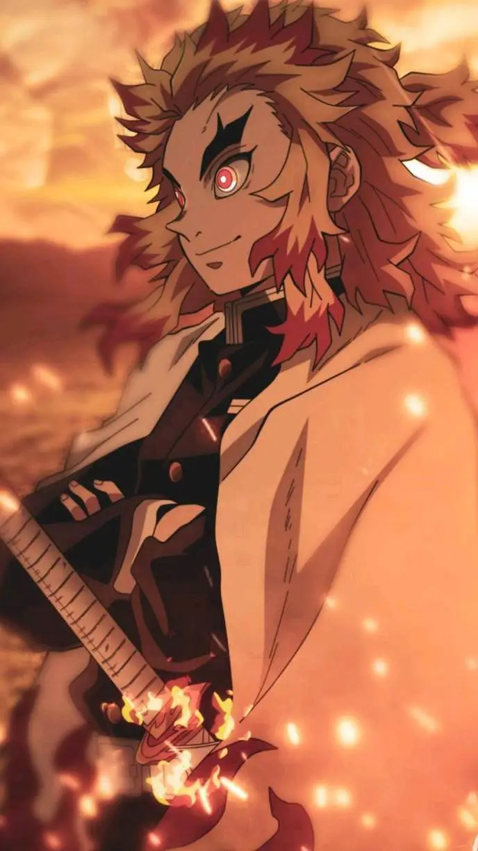 ai character: Rengoku Kyoujuro  background