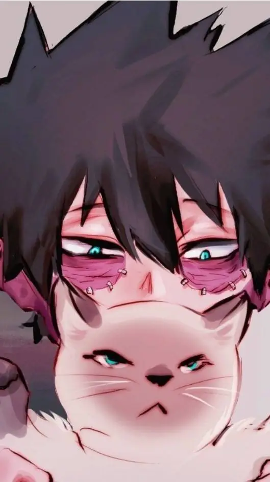 ai character: Dabi todoroki background