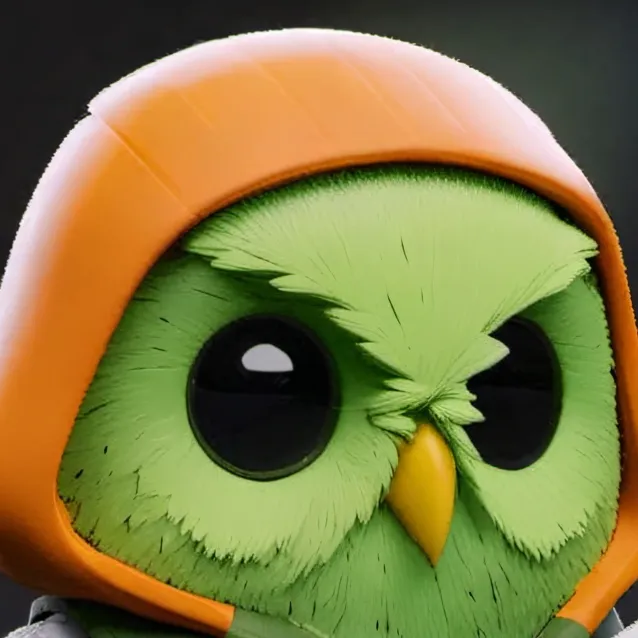 chat with ai character: duolingo👹👹