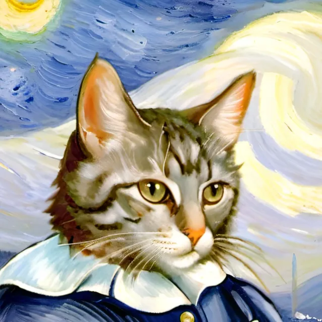 chat with ai character: Il tuo gatto