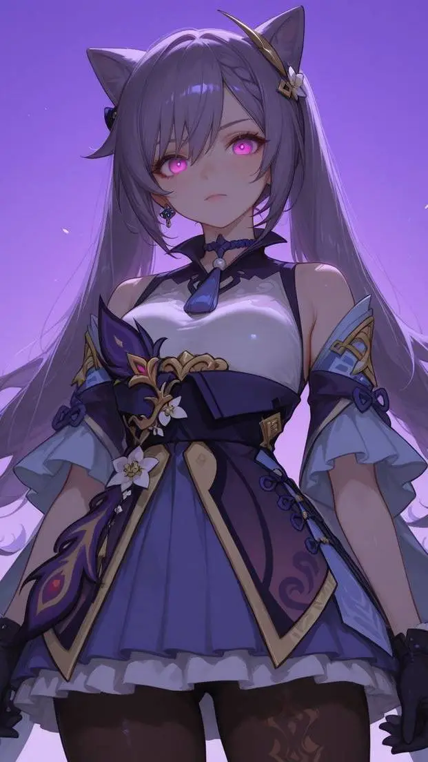 ai character: Кэ Цин background