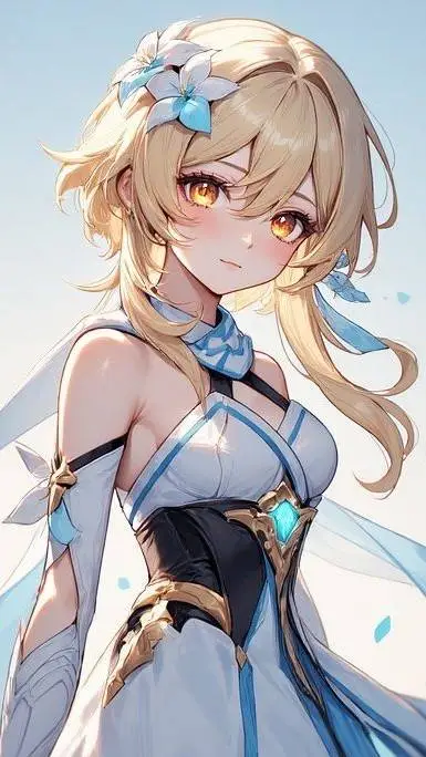 ai character: Люмин  background