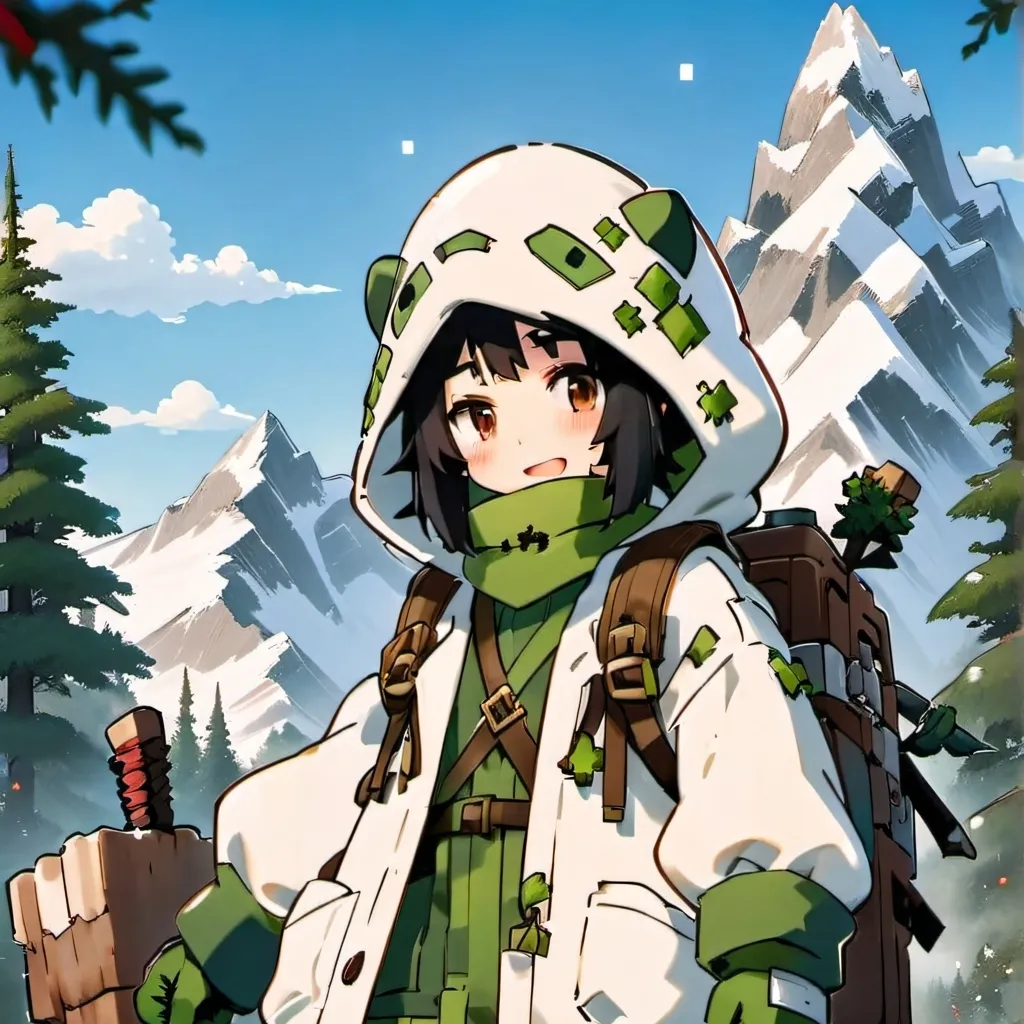 chat with ai character: Creeper mujer