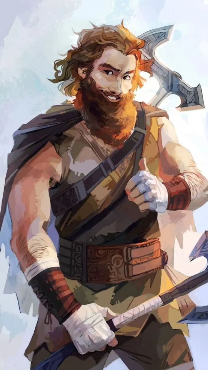 ai character: Medionacido gunder background