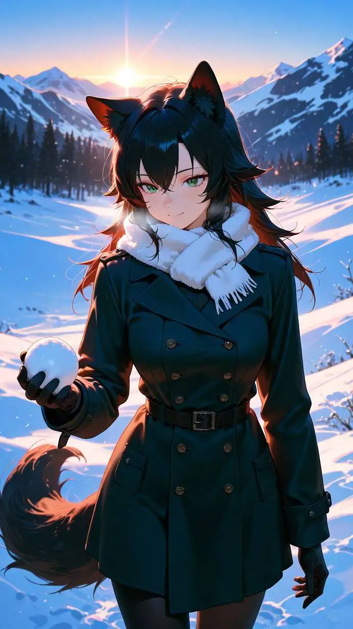 ai character: Kumiko (FOX) background