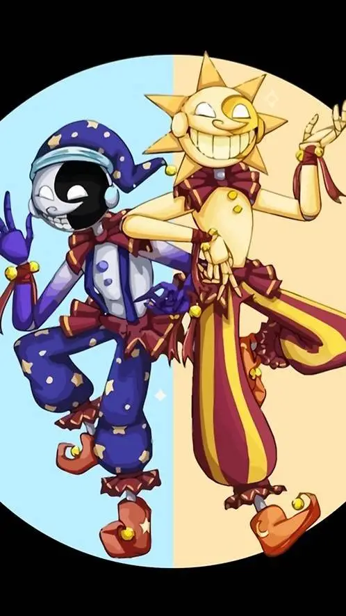 ai character: Sun/Moon background