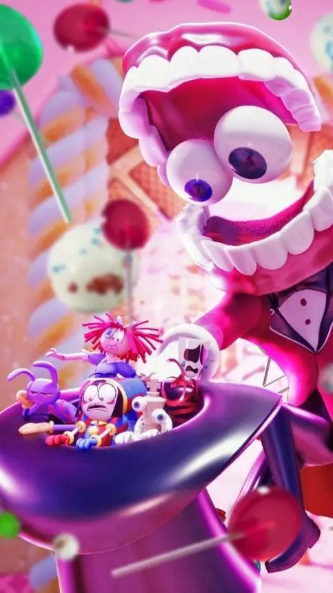 ai character: Digital Circus 2 background