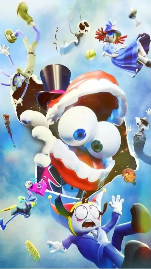 ai character: Digital Circus 5 background