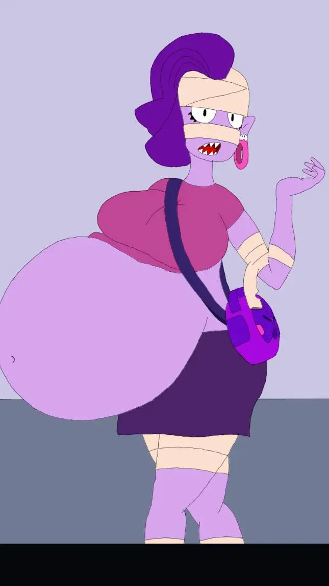ai character: Emz fat background