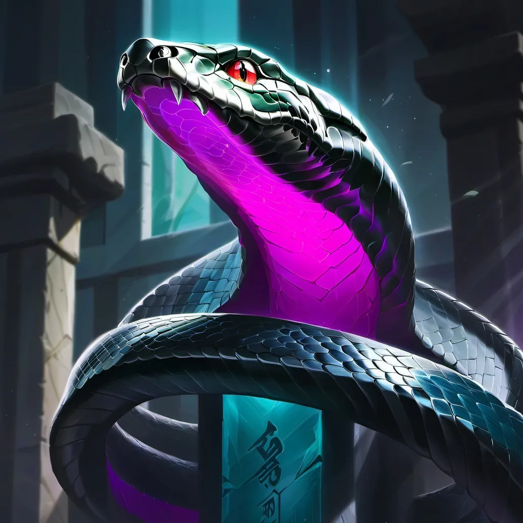 chat with ai character: Radioactive snake
